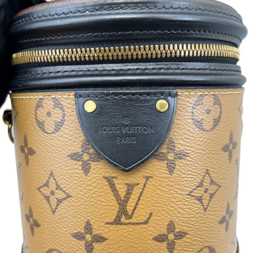 Louis Vuitton Cannes Reverse Monogram Brown Black