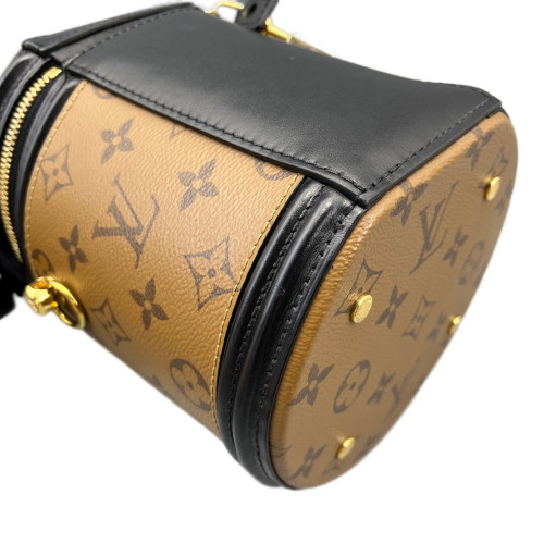 Louis Vuitton Cannes Reverse Monogram Brown Black