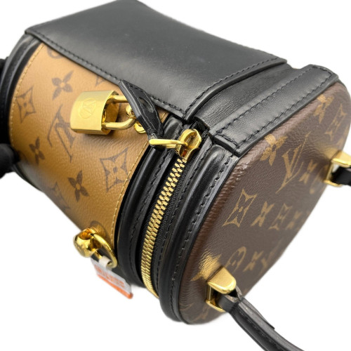 Louis Vuitton Cannes Reverse Monogram Brown Black