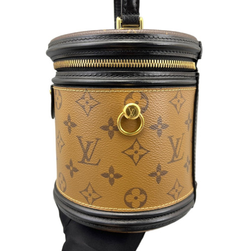 Louis Vuitton Cannes Reverse Monogram Brown Black