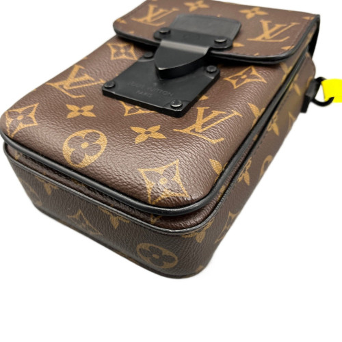 Louis Vuitton S Lock Wearable Wallet Monogram Brown Black