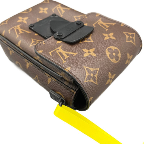 Louis Vuitton S Lock Wearable Wallet Monogram Brown Black