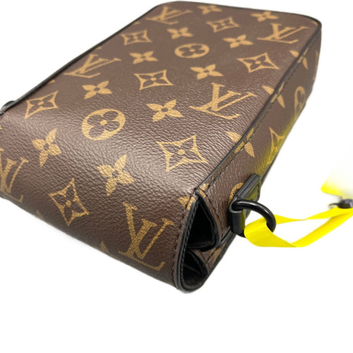 Louis Vuitton S Lock Wearable Wallet Monogram Brown Black