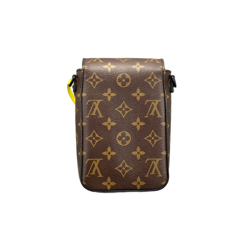 Louis Vuitton S Lock Wearable Wallet Monogram Brown Black