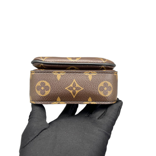 Louis Vuitton S Lock Wearable Wallet Monogram Brown Black