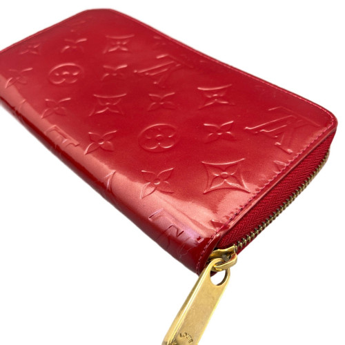 Louis Vuitton Zippy Wallet Vernis Red Louis Vuitton Zippy Wallet Vernis Red