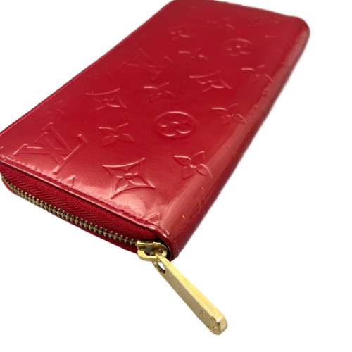 Louis Vuitton Zippy Wallet Vernis Red Louis Vuitton Zippy Wallet Vernis Red