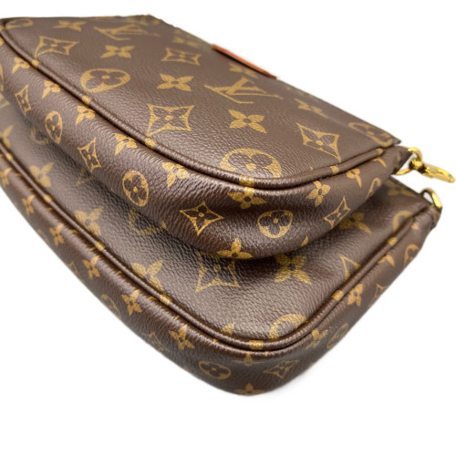 Louis Vuitton Multi Pochette Accessories Monogram Brown Green