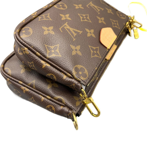 Louis Vuitton Multi Pochette Accessories Monogram Brown Green