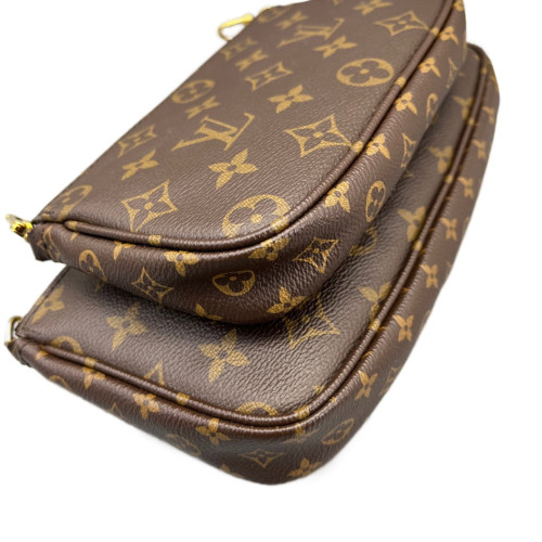 Louis Vuitton Multi Pochette Accessories Monogram Brown Green