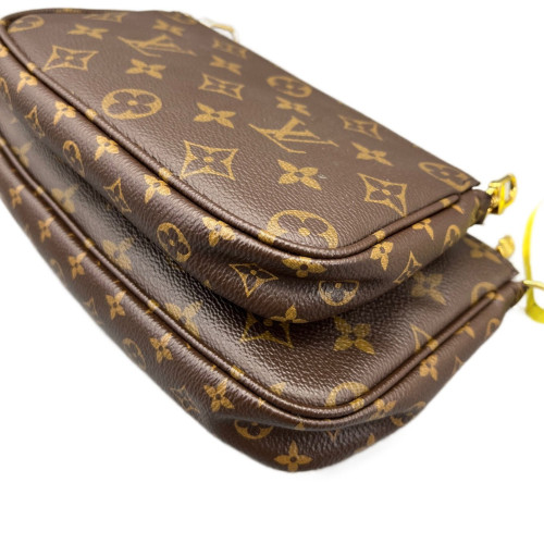 Louis Vuitton Multi Pochette Accessories Monogram Brown Green