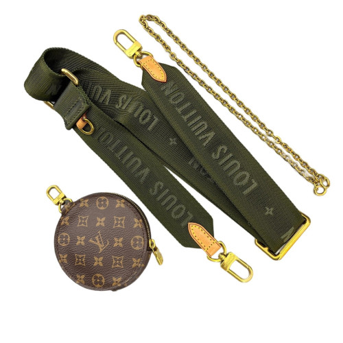Louis Vuitton Multi Pochette Accessories Monogram Brown Green