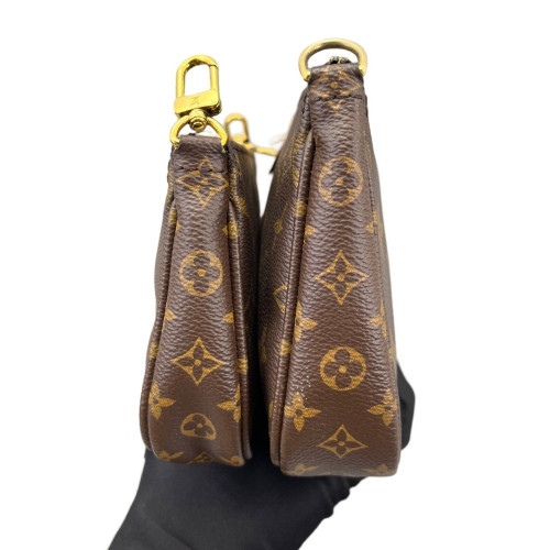 Louis Vuitton Multi Pochette Accessories Monogram Brown Green