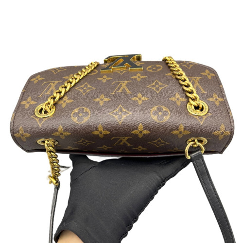 Louis Vuitton Passy Chain Shoulder Bag Monogram Brown Louis Vuitton Passy Chain Shoulder Bag Monogram Brown
