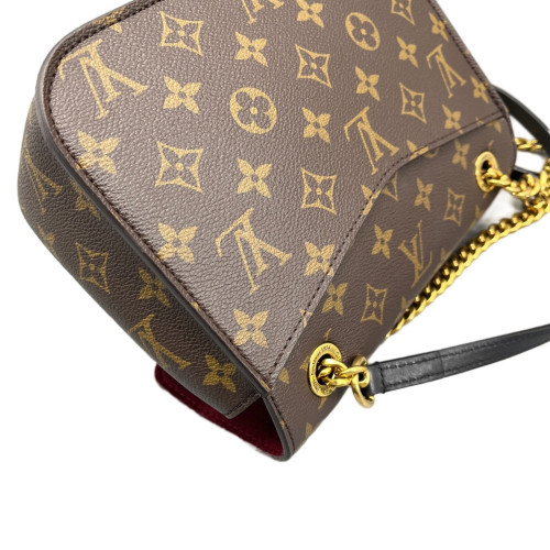 Louis Vuitton Passy Chain Shoulder Bag Monogram Brown Louis Vuitton Passy Chain Shoulder Bag Monogram Brown