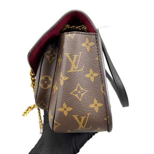Louis Vuitton Passy Chain Shoulder Bag Monogram Brown Louis Vuitton Passy Chain Shoulder Bag Monogram Brown