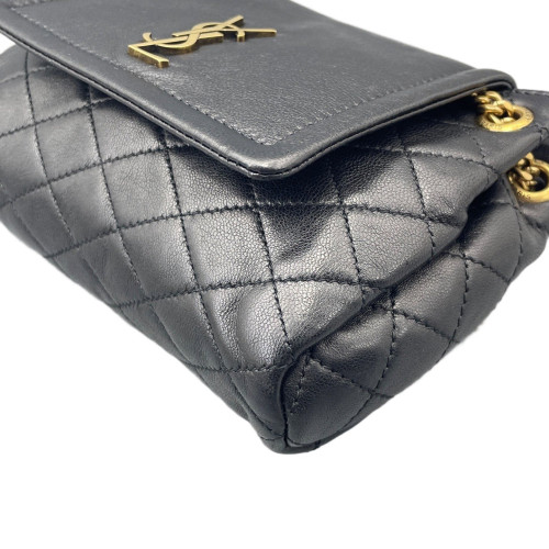 Yves Saint Laurent Mini Nolita Shoulder Bag Soft Calfskin Black Yves Saint Laurent Mini Nolita Shoulder Bag Soft Calfskin Black
