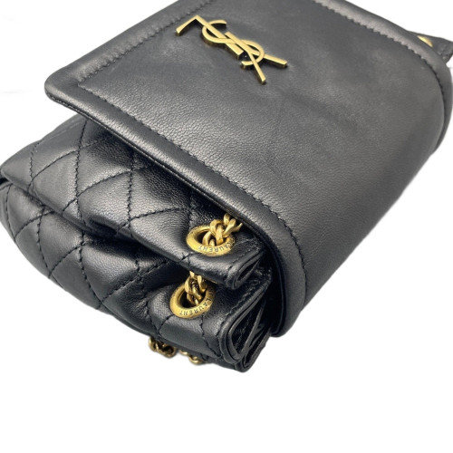 Yves Saint Laurent Mini Nolita Shoulder Bag Soft Calfskin Black Yves Saint Laurent Mini Nolita Shoulder Bag Soft Calfskin Black