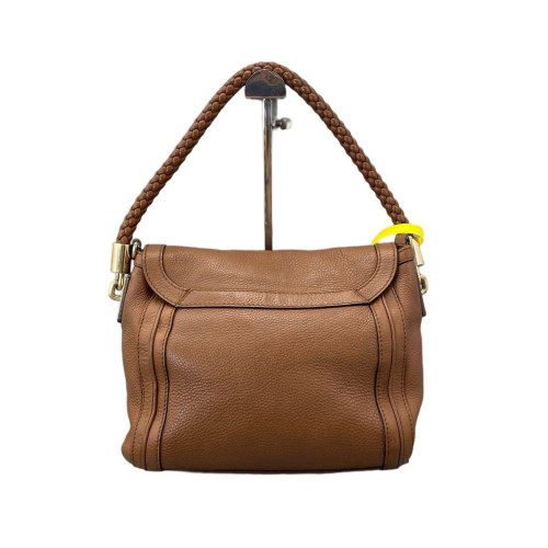 Gucci Bamboo Two-Way Bag Grained Calfskin Tan Gucci Bamboo Two-Way Bag Grained Calfskin Tan