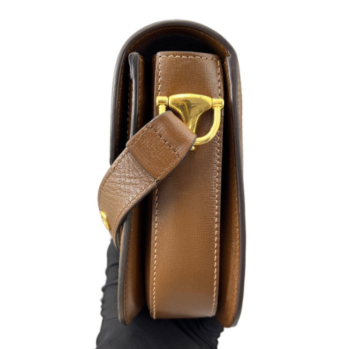 Gucci Small Horsebit 1955 GG Supreme Monogram Tan