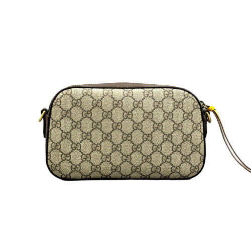 Gucci Neo Vintage Shoulder Bag GG Supreme Monogram Beige Ebony