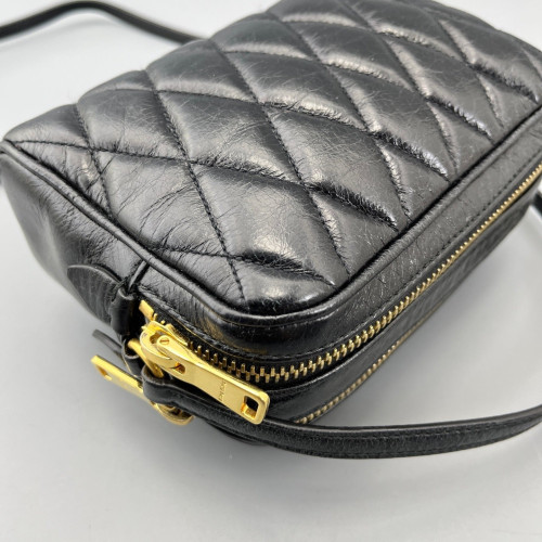 Miu Miu Camera Case Calfskin Black Miu Miu Camera Case Calfskin Black