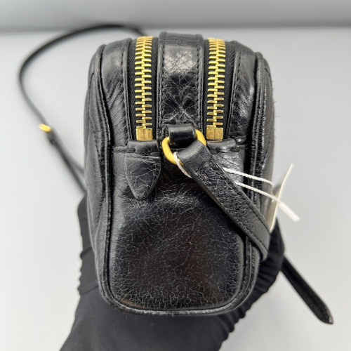 Miu Miu Camera Case Calfskin Black Miu Miu Camera Case Calfskin Black