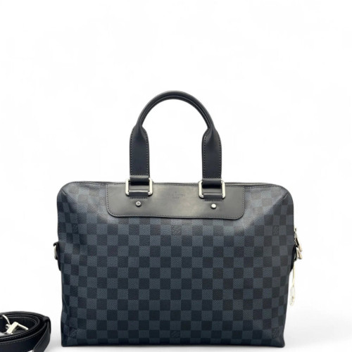 Louis Vuitton Briefcase Damier Graphite Black