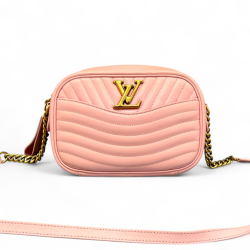 Louis Vuitton New Wave Camera Bag Calfskin Pink