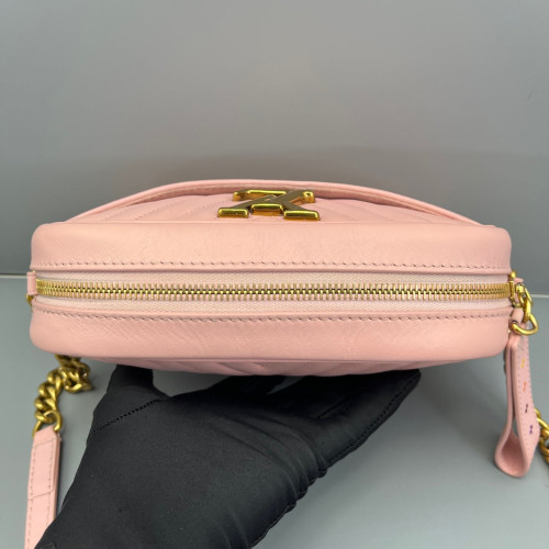 Louis Vuitton New Wave Camera Bag Calfskin Pink