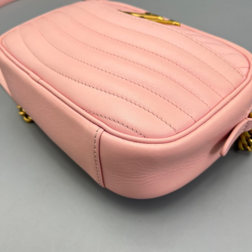 Louis Vuitton New Wave Camera Bag Calfskin Pink