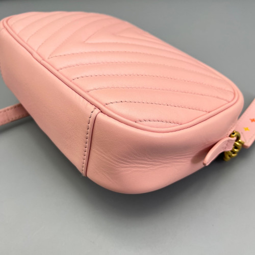 Louis Vuitton New Wave Camera Bag Calfskin Pink