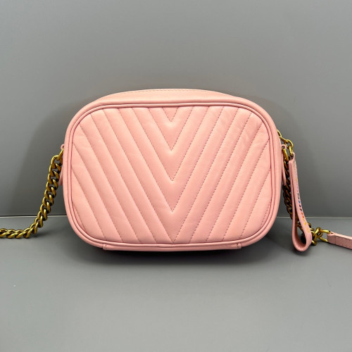 Louis Vuitton New Wave Camera Bag Calfskin Pink