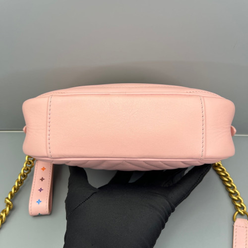 Louis Vuitton New Wave Camera Bag Calfskin Pink