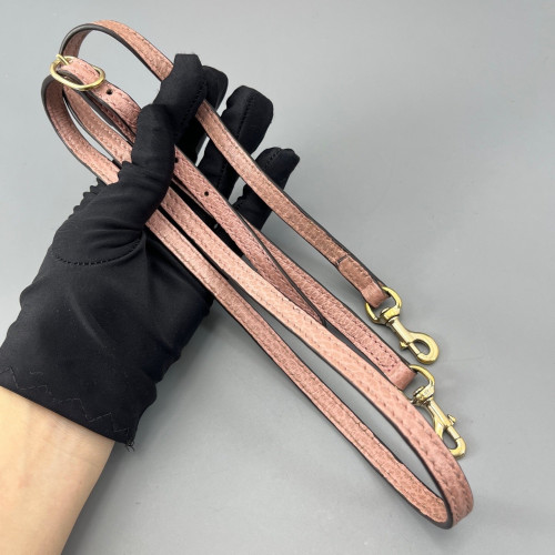 Gucci Two-Way Bag Grained Calfskin Pink