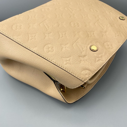 Louis Vuitton Montaigne MM Empreinte Monogram Natural Tan