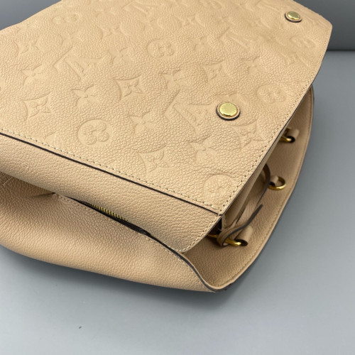 Louis Vuitton Montaigne MM Empreinte Monogram Natural Tan