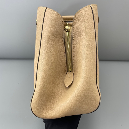 Louis Vuitton Montaigne MM Empreinte Monogram Natural Tan