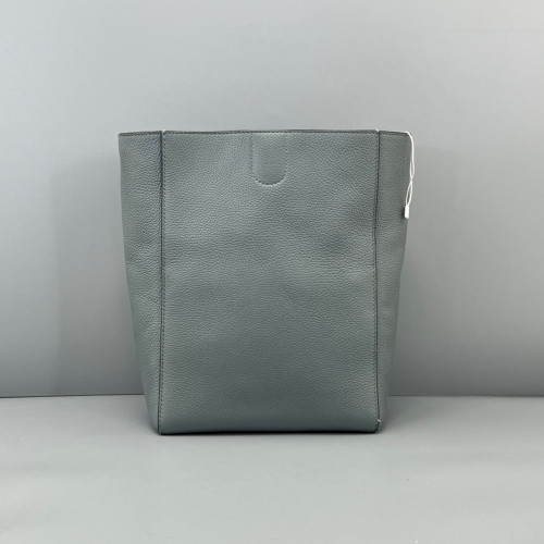 Celine Sangle Small Bucket Bag Grained Calfskin Light Blue
