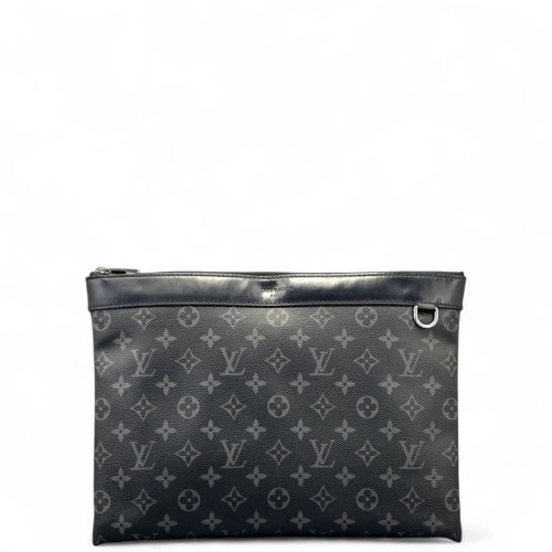 Louis Vuitton Discovery Pochette Monogram Eclipse Black