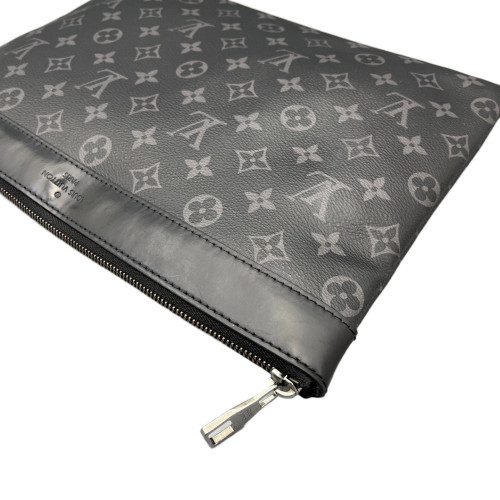 Louis Vuitton Discovery Pochette Monogram Eclipse Black