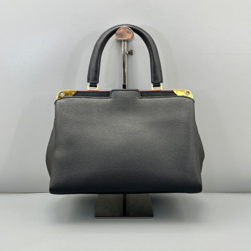 Louis Vuitton Shoulder Bag Calfskin Black