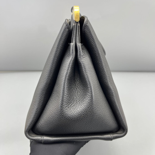 Louis Vuitton Shoulder Bag Calfskin Black