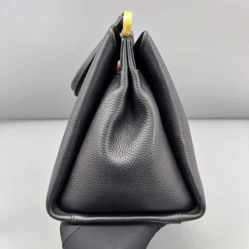 Louis Vuitton Shoulder Bag Calfskin Black