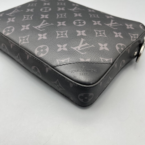 Louis Vuitton Trio Messenger Bag Monogram Eclipse Black