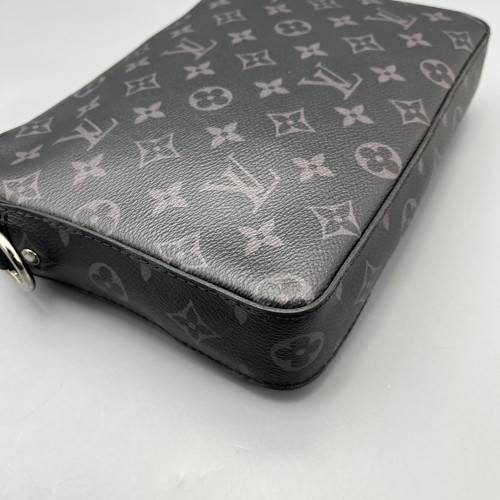 Louis Vuitton Trio Messenger Bag Monogram Eclipse Black