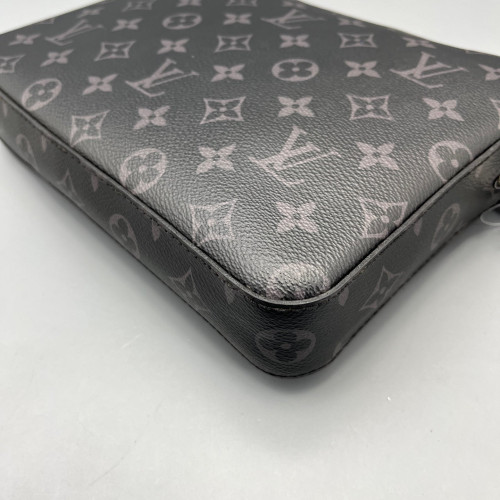 Louis Vuitton Trio Messenger Bag Monogram Eclipse Black