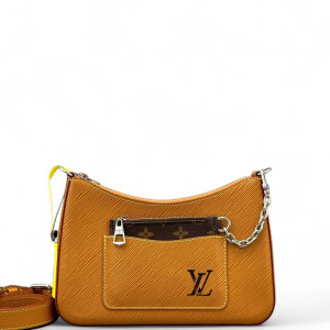 Louis Vuitton Marelle Handbag Epi Monogram Tan