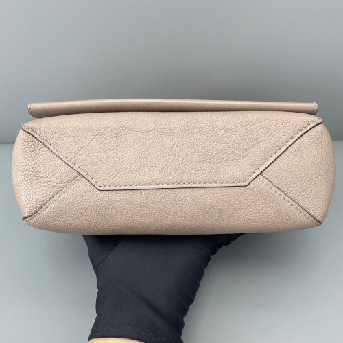 Louis Vuitton Lockme II Chain Bag BB Calfskin Light Tan