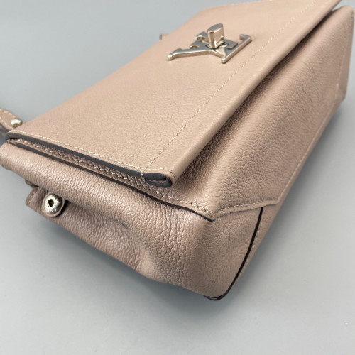 Louis Vuitton Lockme II Chain Bag BB Calfskin Light Tan